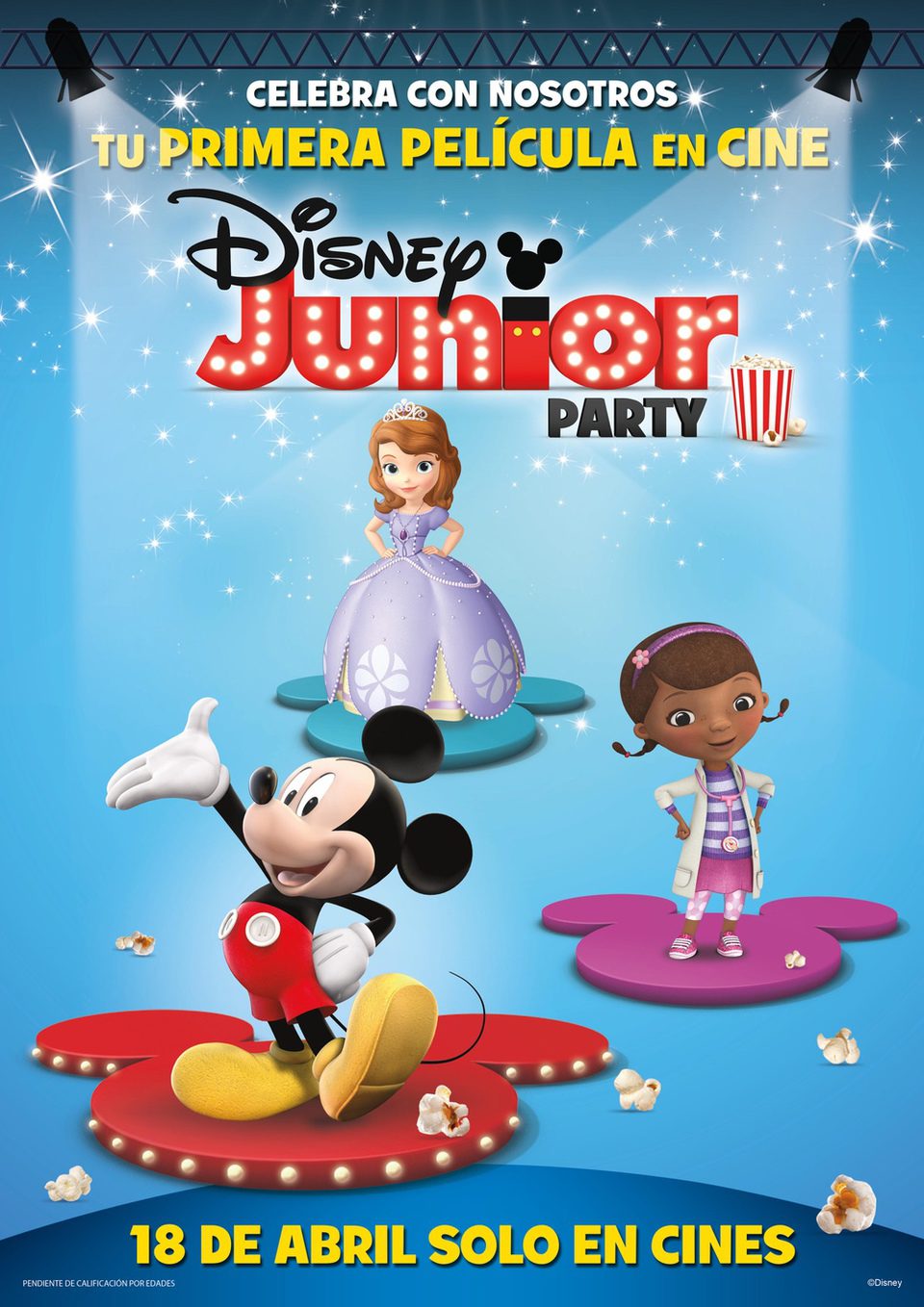 Cartel de Disney Junior Party - España