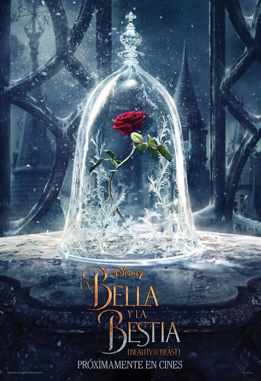 Cartel de La bella y la bestia - Teaser España