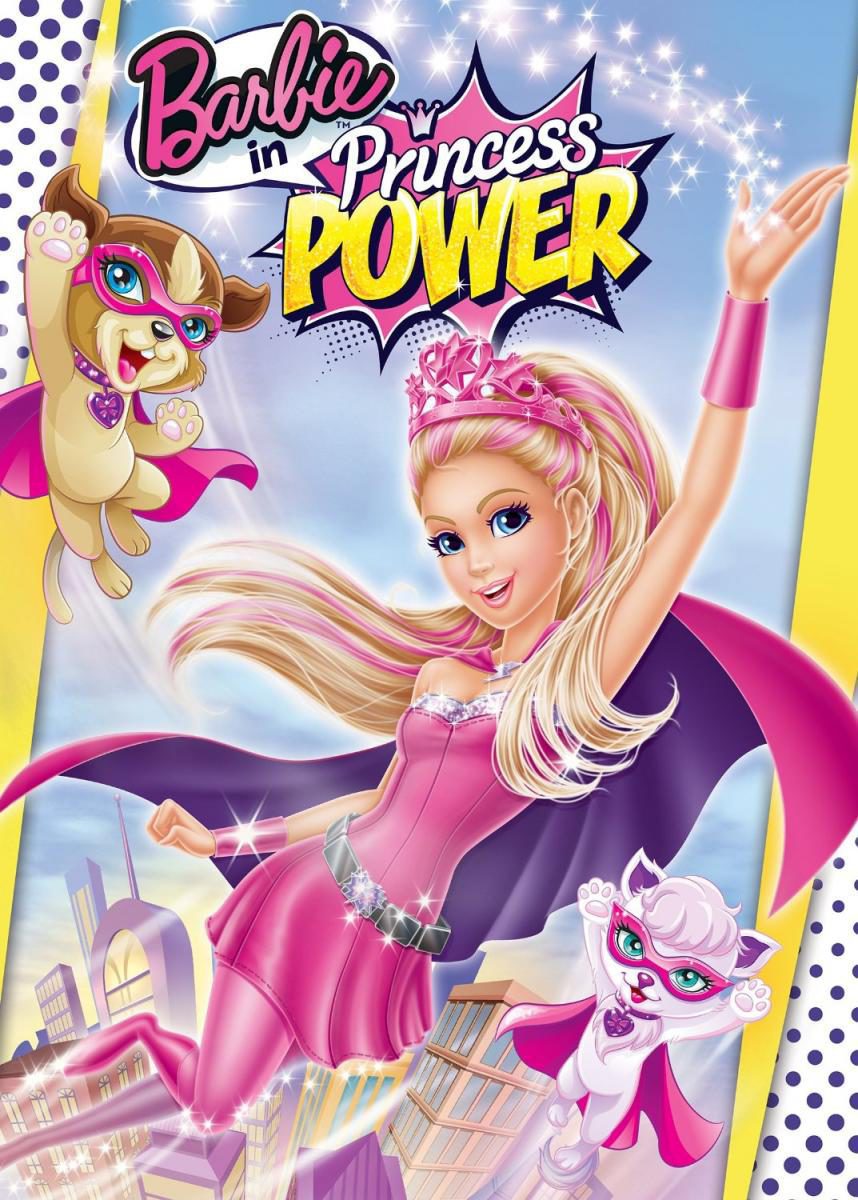 Cartel de Barbie Súper Princesa - Estados Unidos