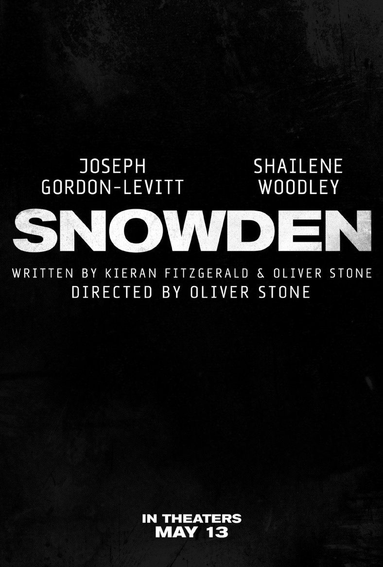 Cartel de Snowden - Poster 'Snowden'