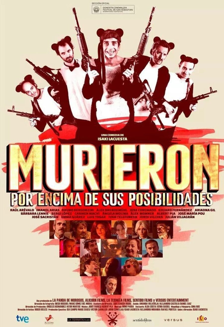 Cartel de Murieron por encima de sus posibilidades - España