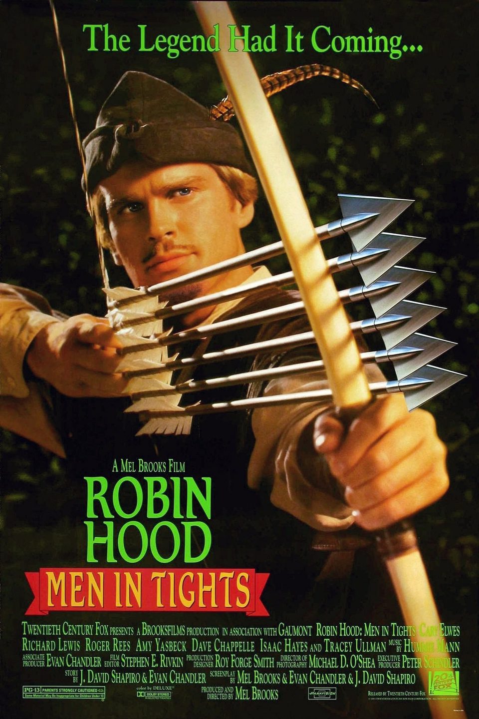 Cartel de Las locas, locas aventuras de Robin Hood - Estados Unidos