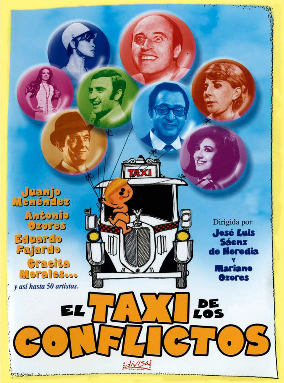 Cartel de El taxi de los conflictos - España