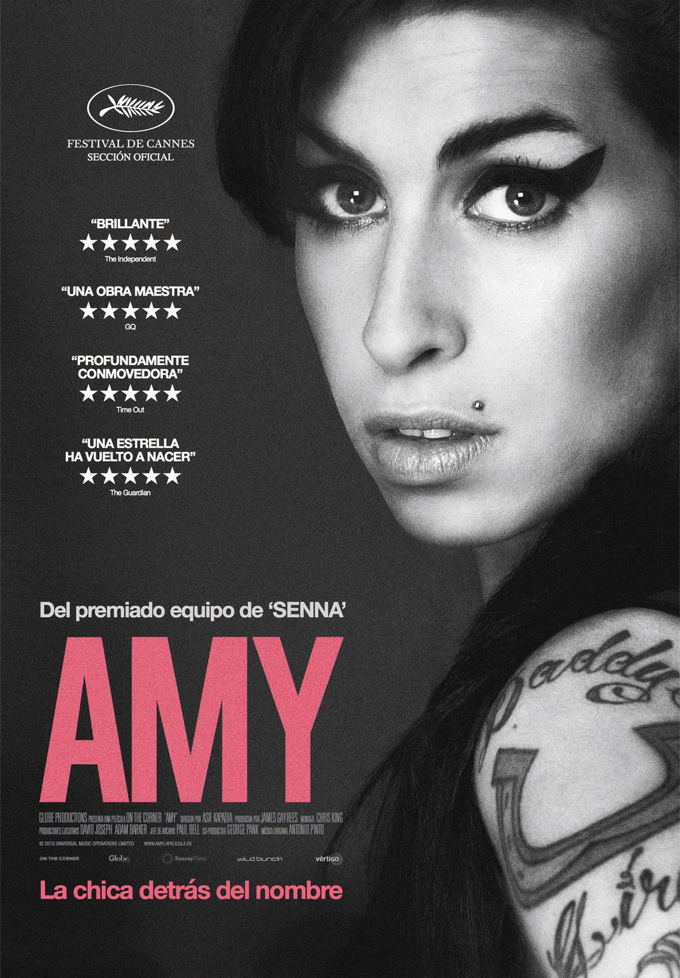 Cartel de Amy (La chica detrás del nombre) - España