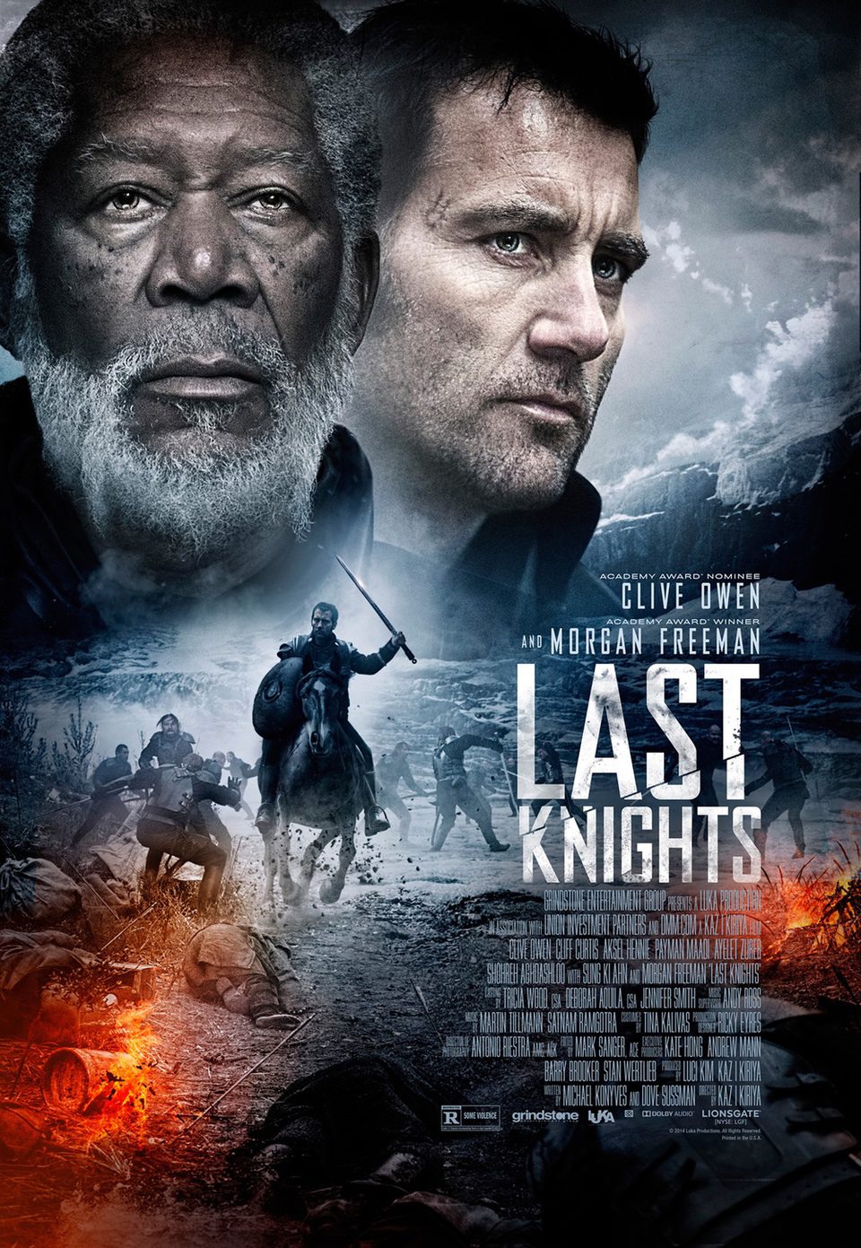 Cartel de Last Knights - Estados Unidos