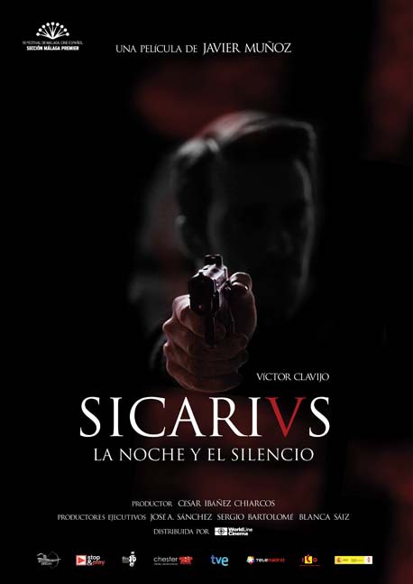 Cartel de Sicarivs: La noche y el silencio - España
