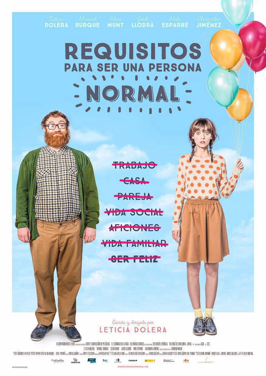 Cartel de Requisitos para ser una persona normal - España