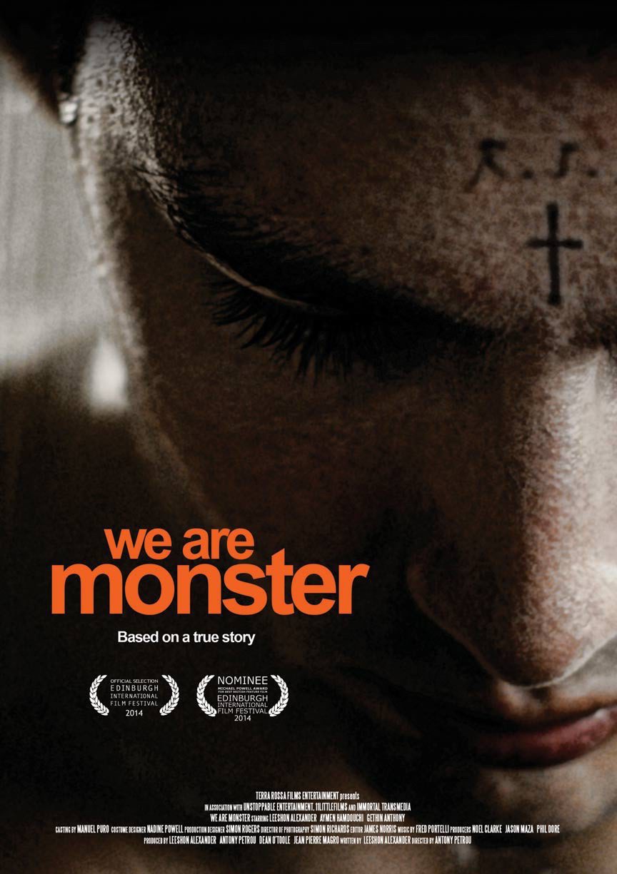 Cartel de We Are Monster - Reino Unido