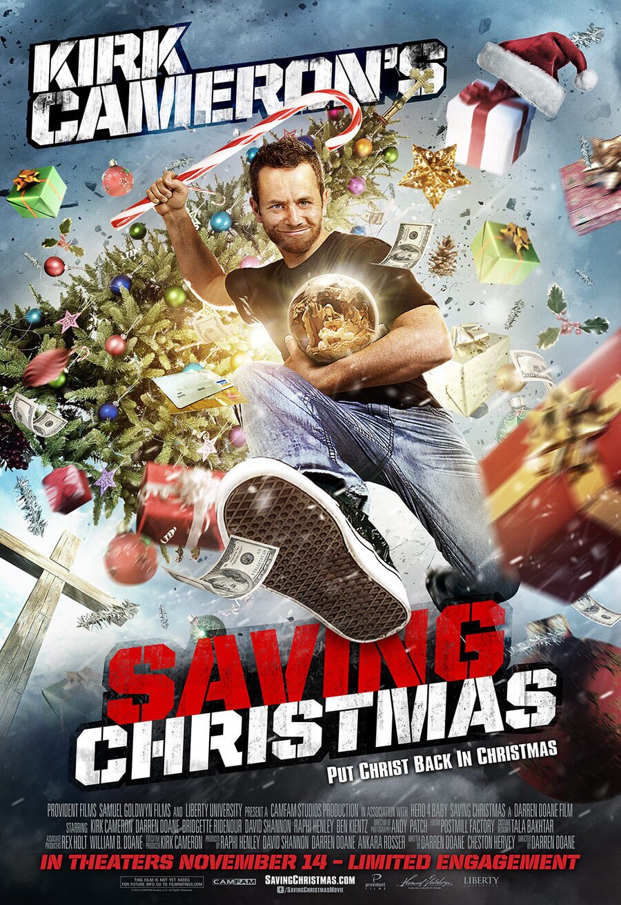 Cartel de Saving Christmas - Estados Unidos