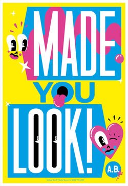 Cartel de Made You Look