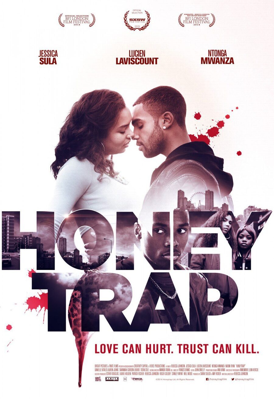 Cartel de Honeytrap - Reino Unido