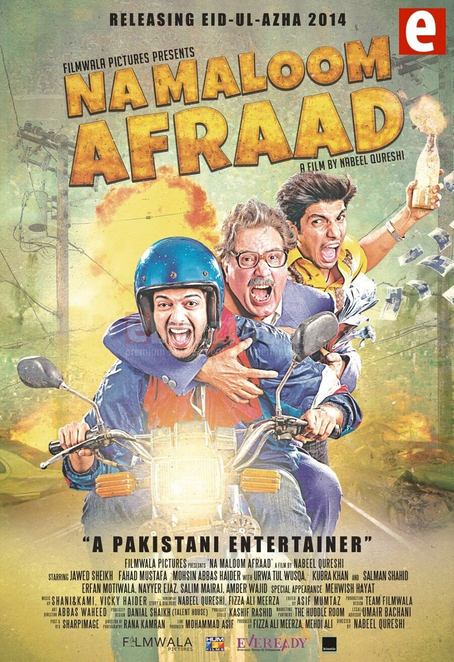 Cartel de Na Maloom Afraad - Pakistán