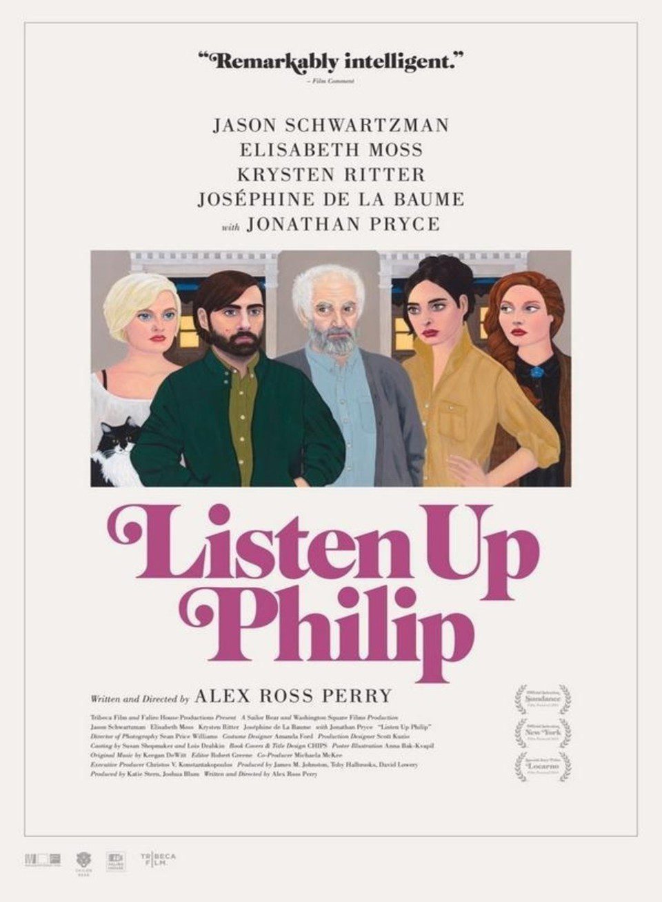 Cartel de Listen Up Philip - Estados Unidos