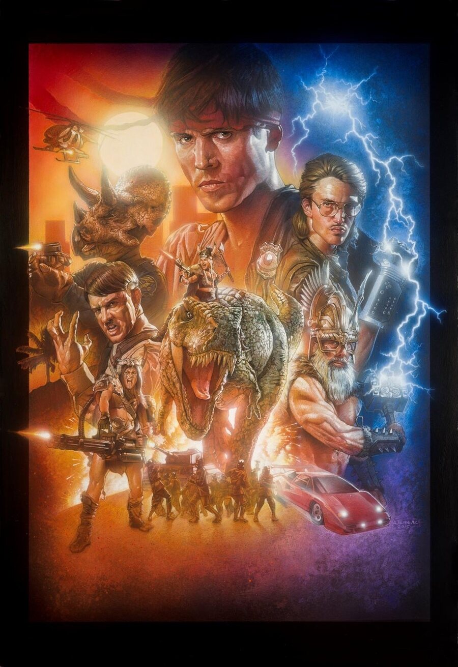 Cartel de Kung Fury - Suecia