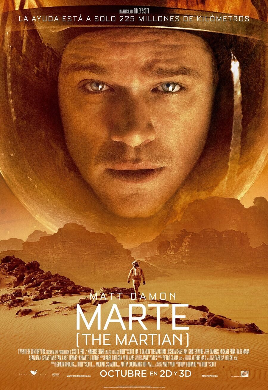 Cartel de Marte (The Martian) - España