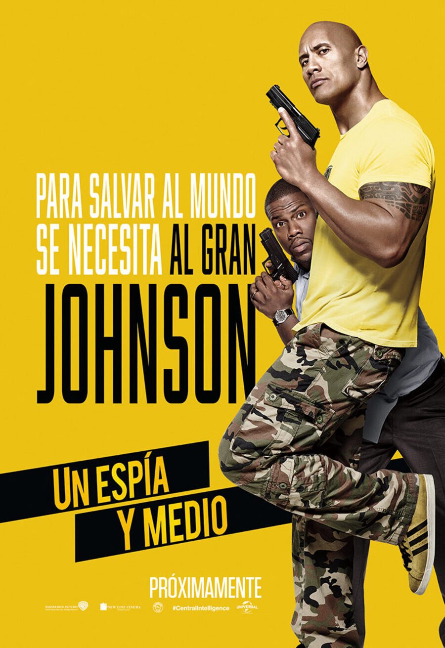 Cartel de Un espía y medio - España