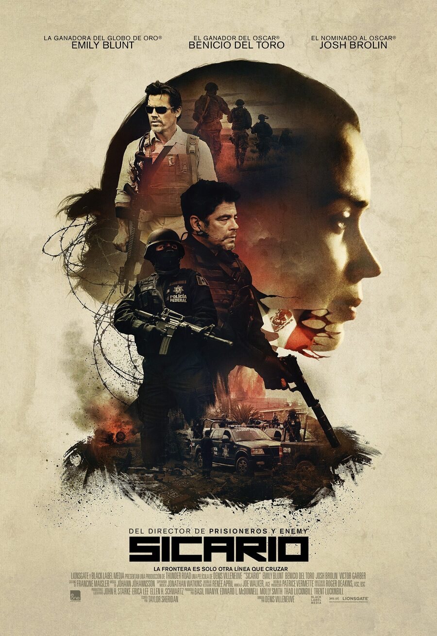 Cartel de Sicario - España