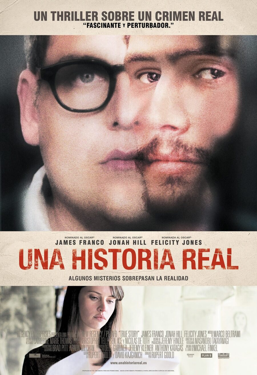 Cartel de Una historia real - España