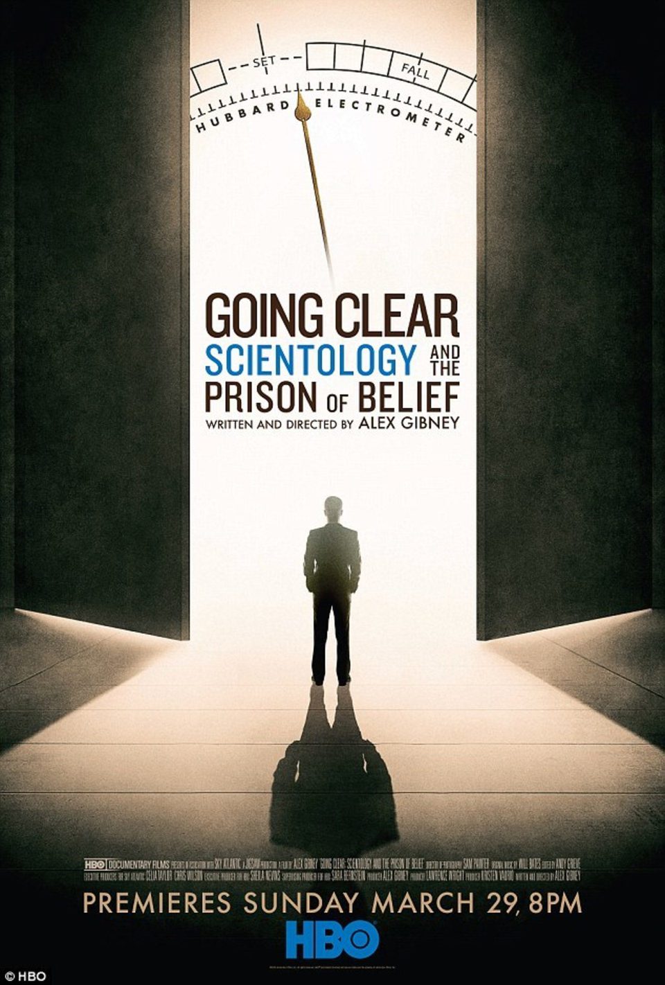 Cartel de Going Clear: Scientology and the Prison of Belief - EEUU