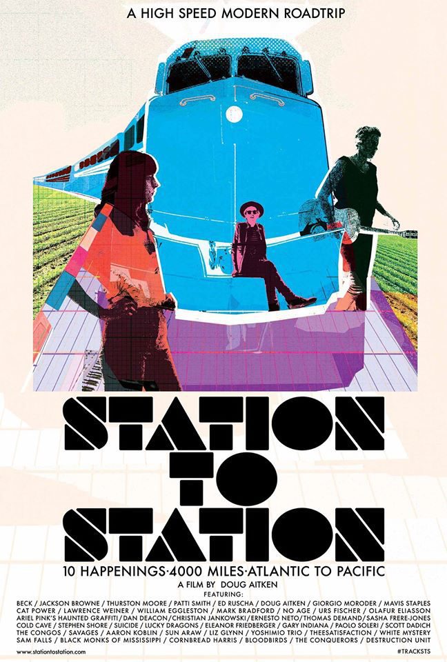 Cartel de Station to Station - Estados Unidos