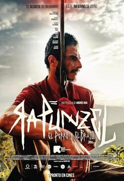 Cartel de Rapunzel, El Perro y El Brujo