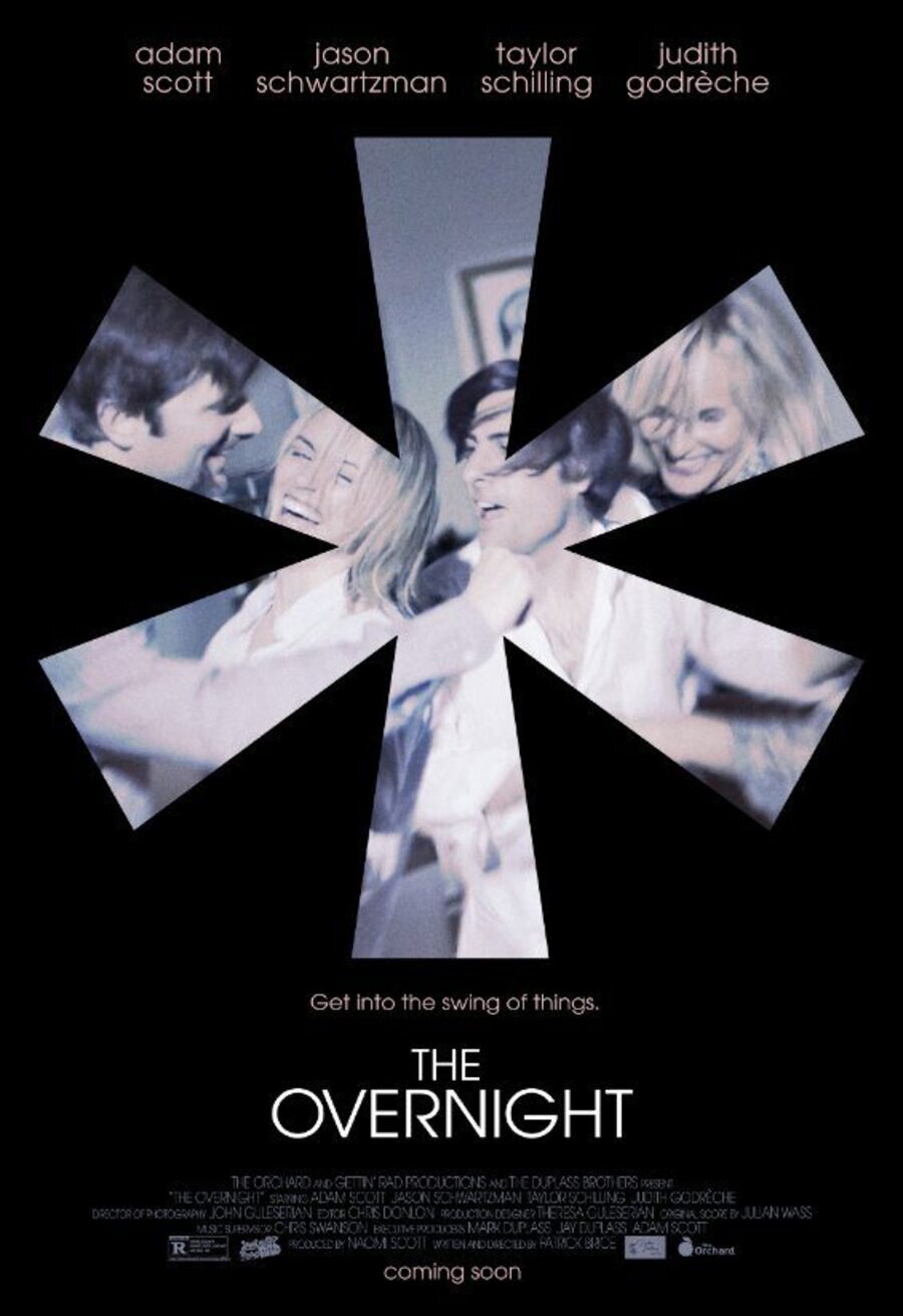 Cartel de The Overnight - Estados Unidos