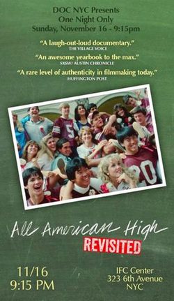 Cartel de All American High Revisited
