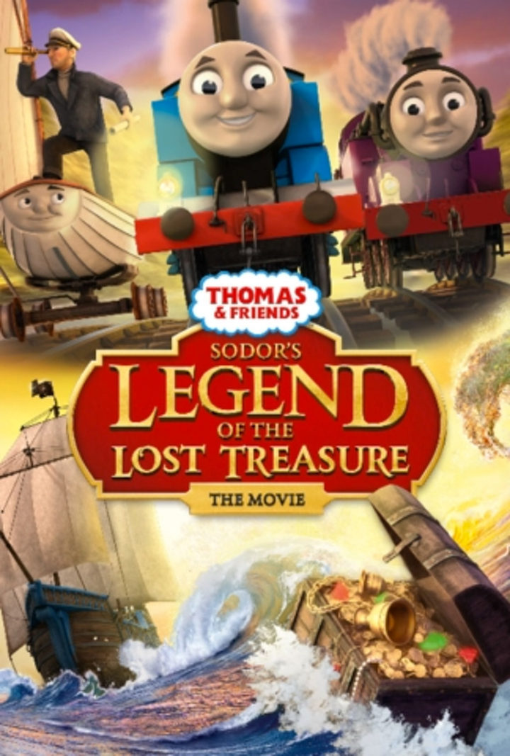 Cartel de Thomas & Friends: Sodor's Legend of the Lost Treasure - Internacional