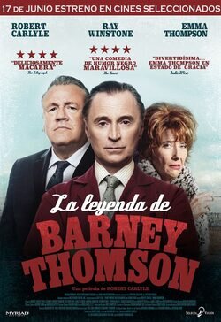 Cartel de La leyenda de Barney Thomson