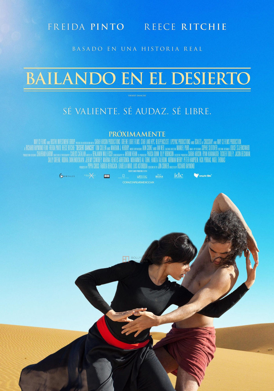 Cartel de El bailarín del desierto - México