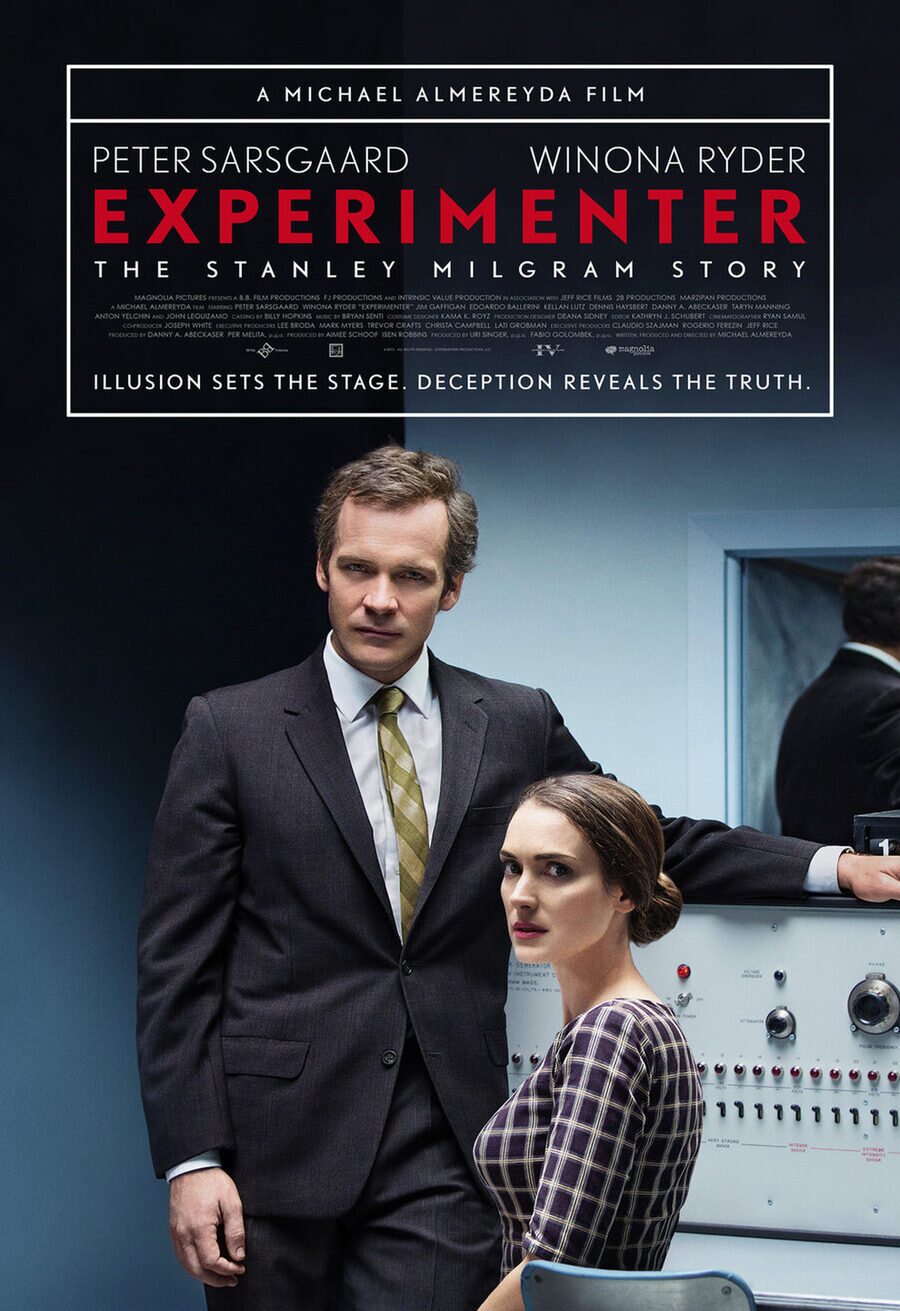 Cartel de Experimenter: la historia de Stanley Milgram - Estados Unidos