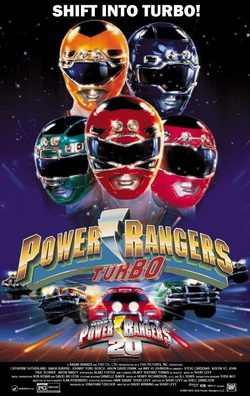 Cartel de Turbo Power Rangers
