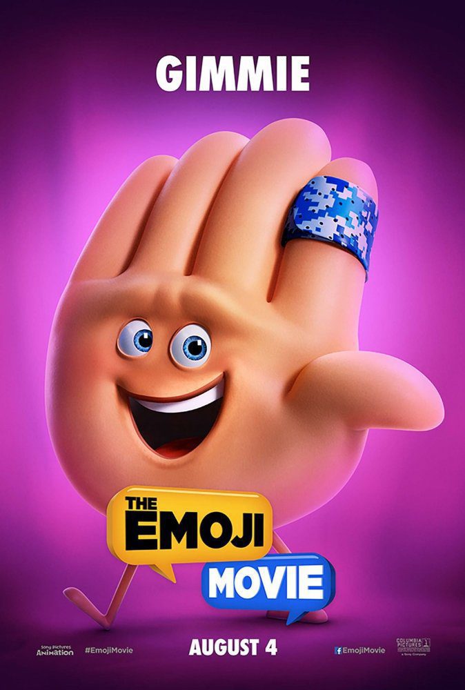 Cartel de Emoji: La película - Póster 'Choca esos 5'