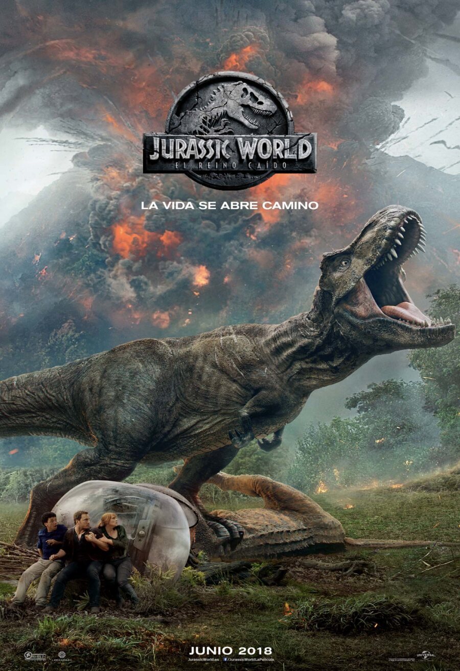 Cartel España #1 de 'Jurassic World: El reino caÃdo'