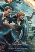 Cartel de Jurassic World: El reino caído