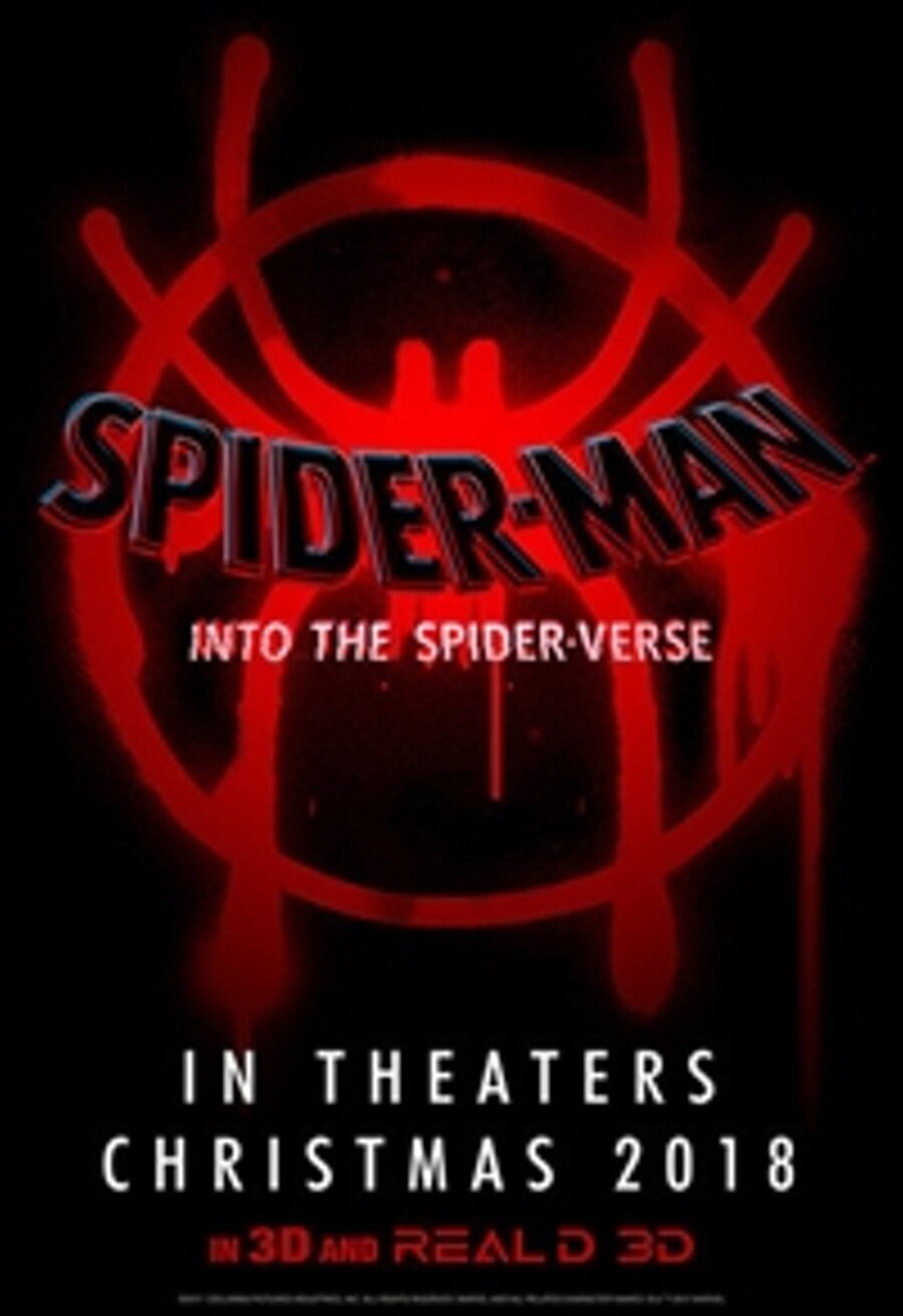 Cartel Teaser inglés de 'Spider-Man: Un nuevo universo'
