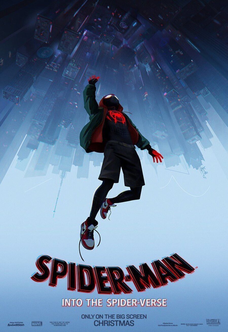 Cartel Póster inglés de 'Spider-Man: Un nuevo universo'