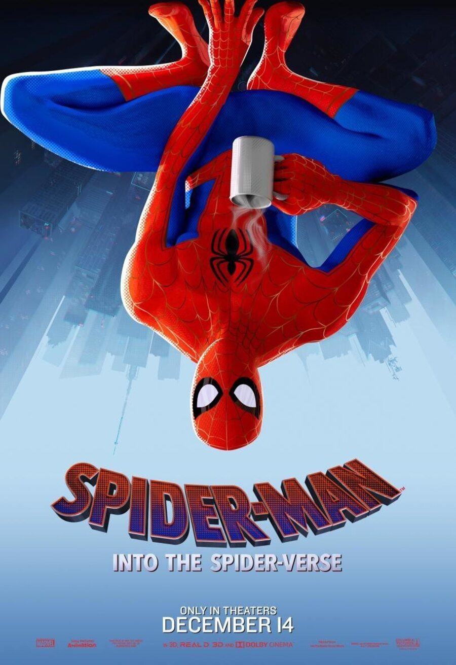 Cartel Póster Peter Parker de 'Spider-Man: Un nuevo universo'