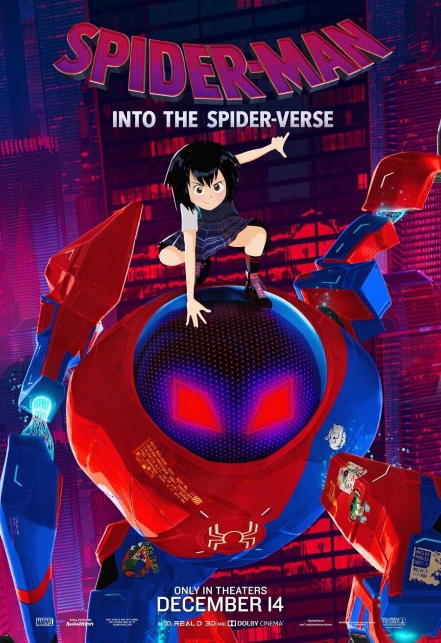 Cartel Póster Peni Parker de 'Spider-Man: Un nuevo universo'