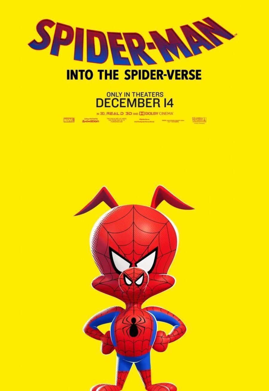 Cartel Póster Peter Porker de 'Spider-Man: Un nuevo universo'