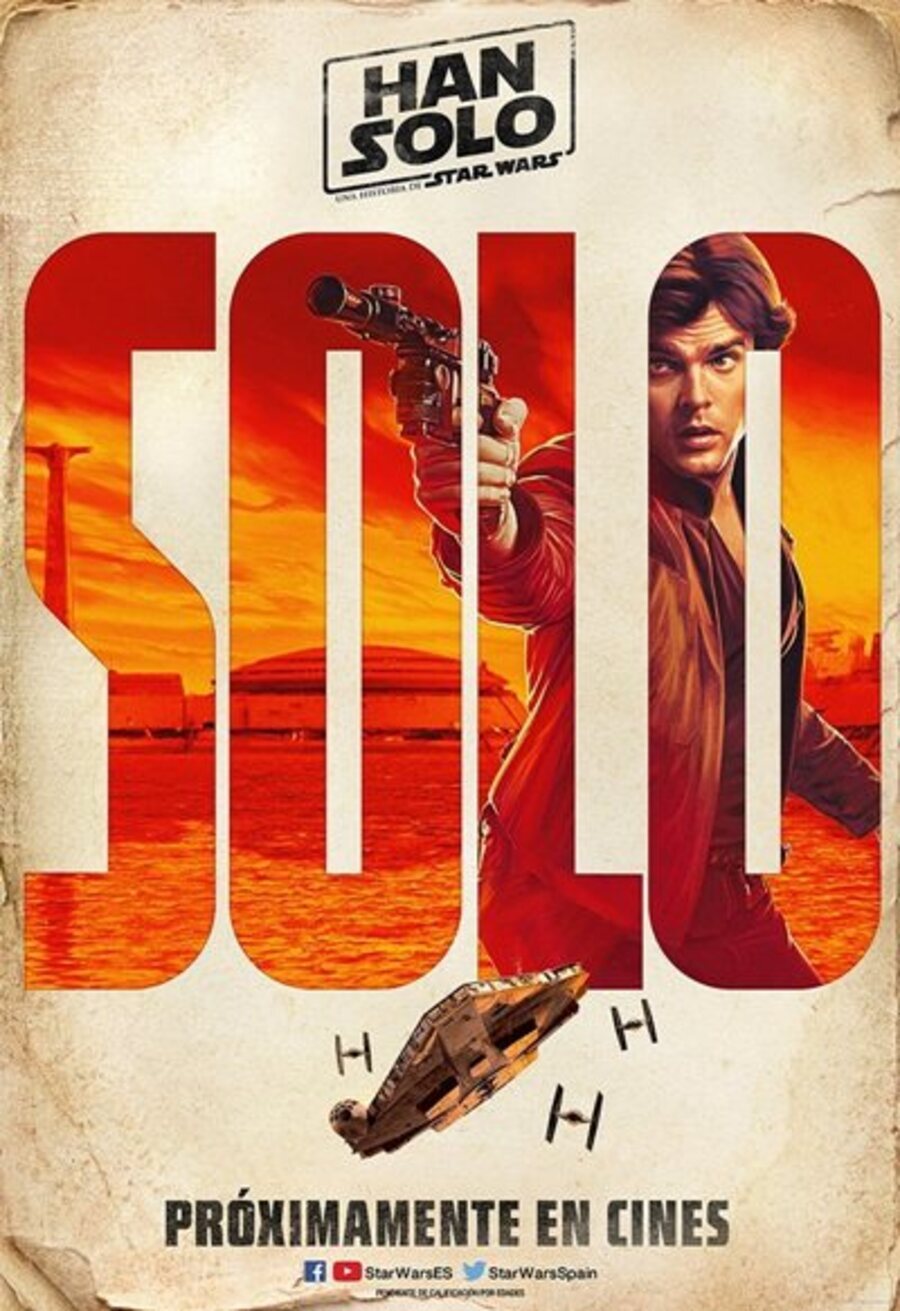 Cartel de Han Solo: Una historia de Star Wars - Han Solo