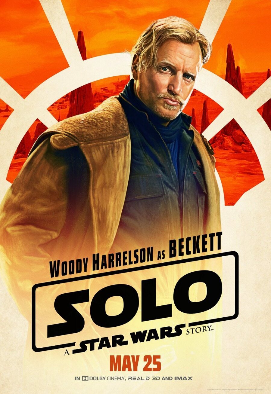Cartel de Han Solo: Una historia de Star Wars - Beckett