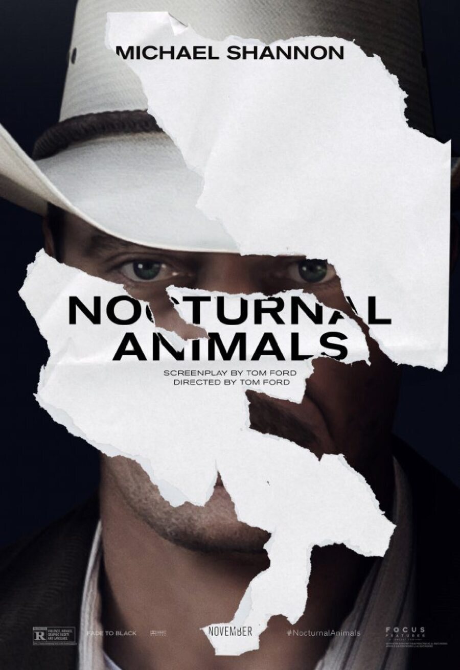 Cartel de Animales nocturnos - Estados Unidos