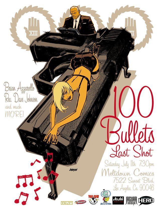 Cartel de 100 Balas - 100 Bullets 2
