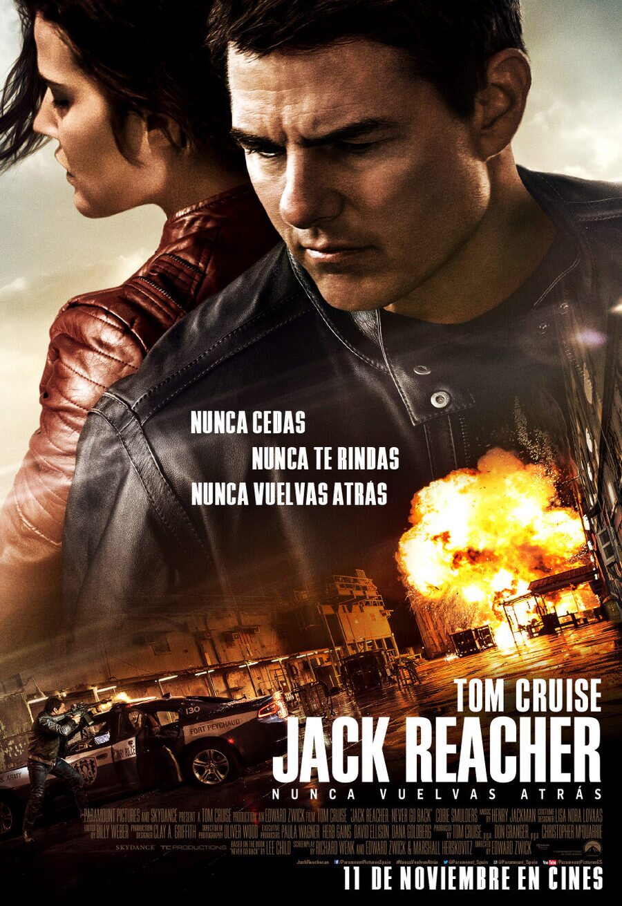 Cartel de Jack Reacher: Nunca vuelvas atrás - 