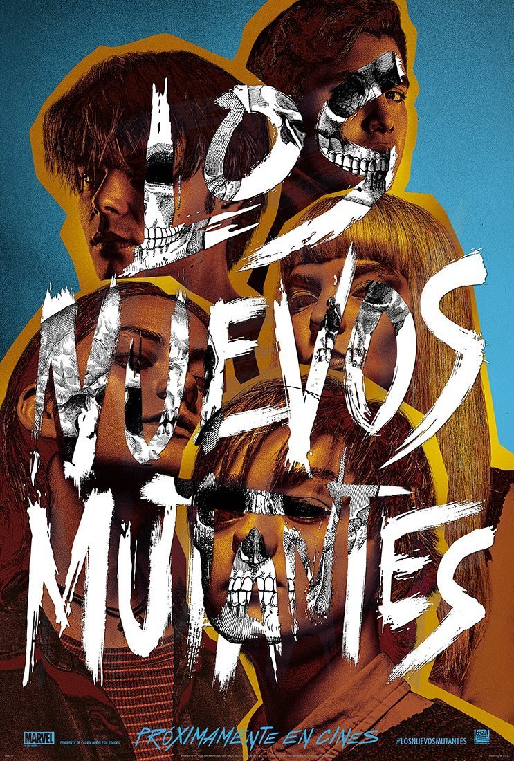 Cartel de Los Nuevos Mutantes - España