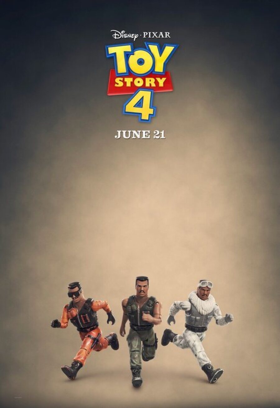 Cartel de Toy Story 4 - Muñecos de acción