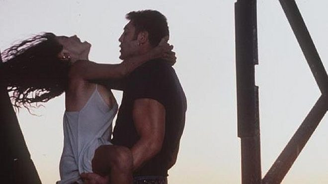 Penélope Cruz y Javier Bardem en una escena de sexo de 'Jamón, jamón'