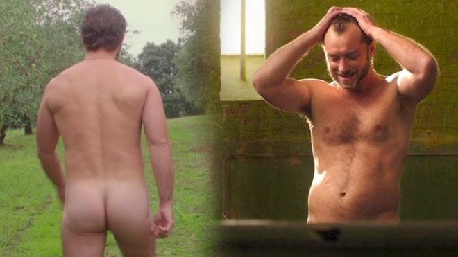 Jude Law desnudo en 'Dom Hemingway' enseña el culo