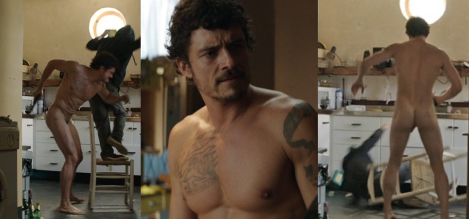 Orlando Bloom armado y completamente desnudo en 'Zulu'